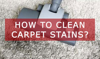 How to Clean Carpet Stains?